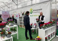 The Schoneveld booth at Greenfuse Botanicals. 